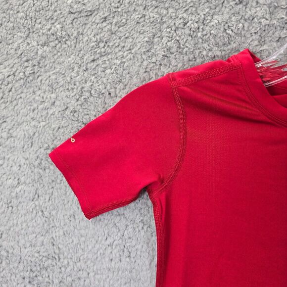 NWT Tommie Copper Red Short Sleeve Shirt Boy’s Size Small Compression TShirt - Picture 2 of 11